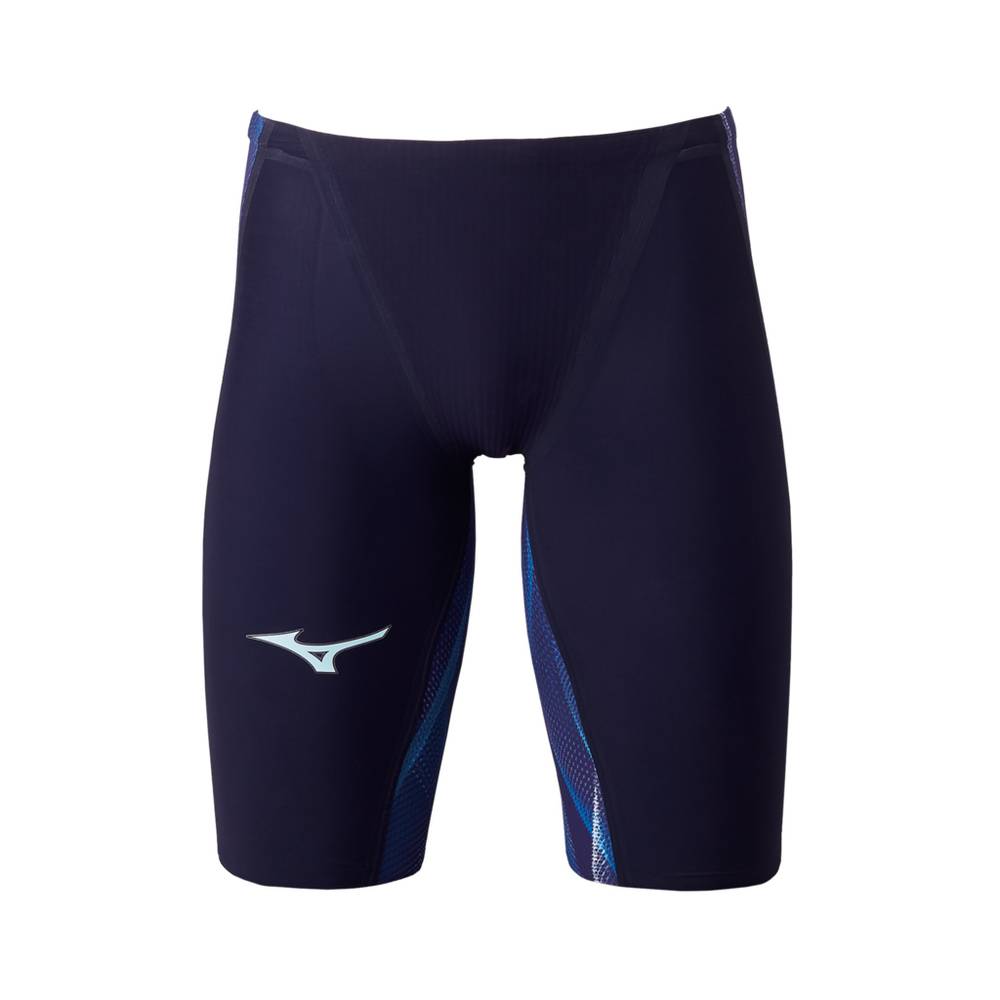 Mizuno Men's GX-Sonic V Multi Racer (MR) Technical Swimsuit Blue (570025-KOW)